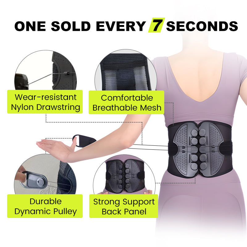 LumbarBrace™ – Correction de posture confortable pour le dos et la colonne vertébrale [50 % de réduction]