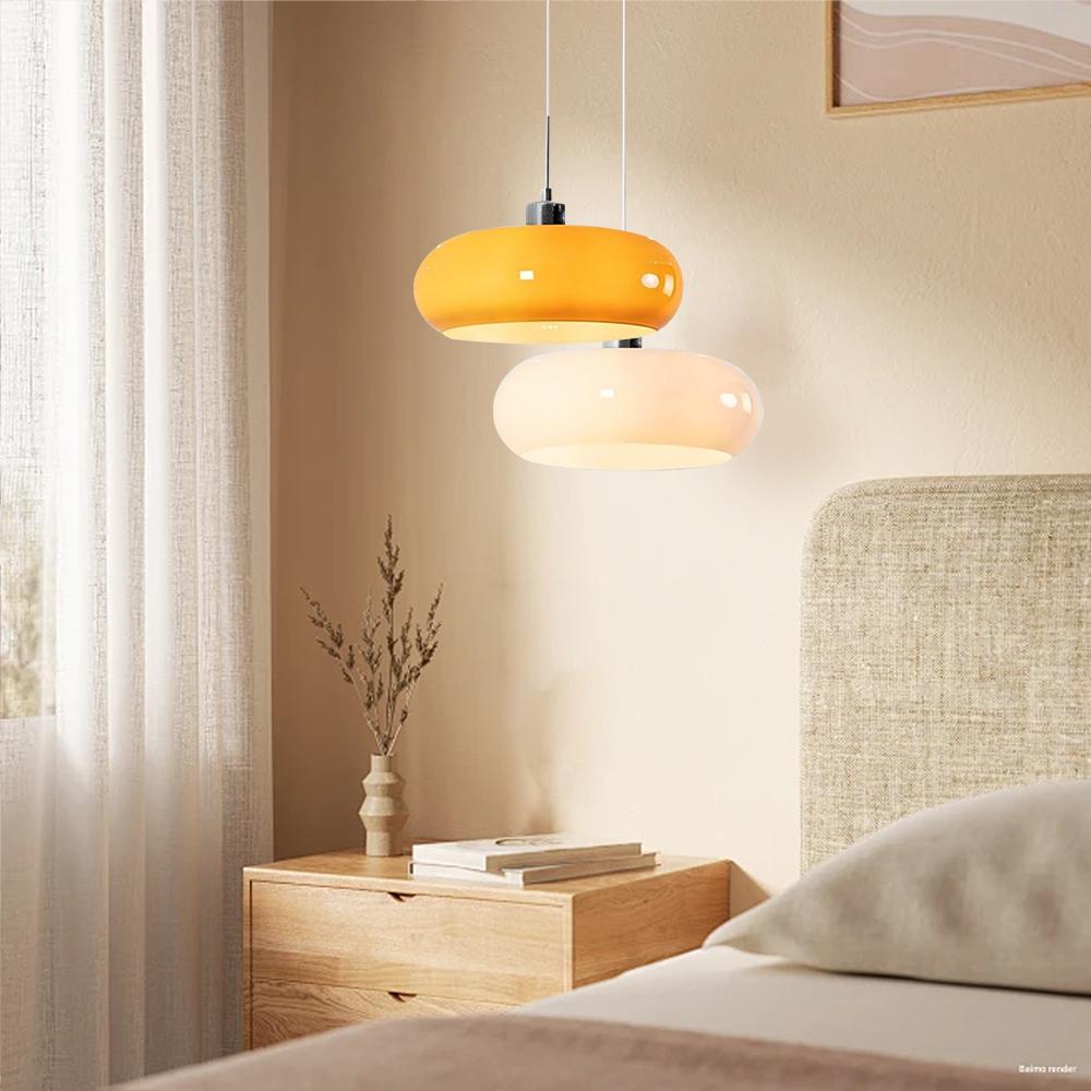 Suspension en verre style Nordic Bauhaus pour chaque pièce