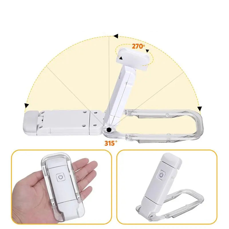 LedClip™ – Lumière douce et reposante pour lire partout en toute détente [50 % de réduction]