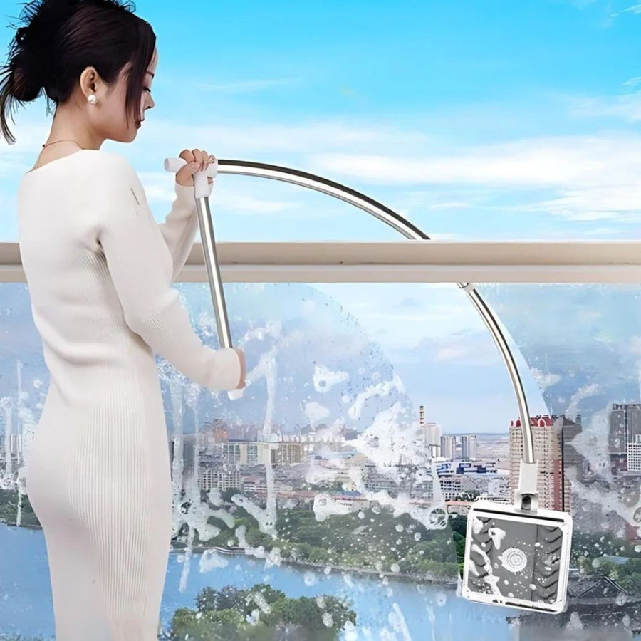 Nettoyeur de Vitres Magnétique Double Face – Accès Facile aux Endroits