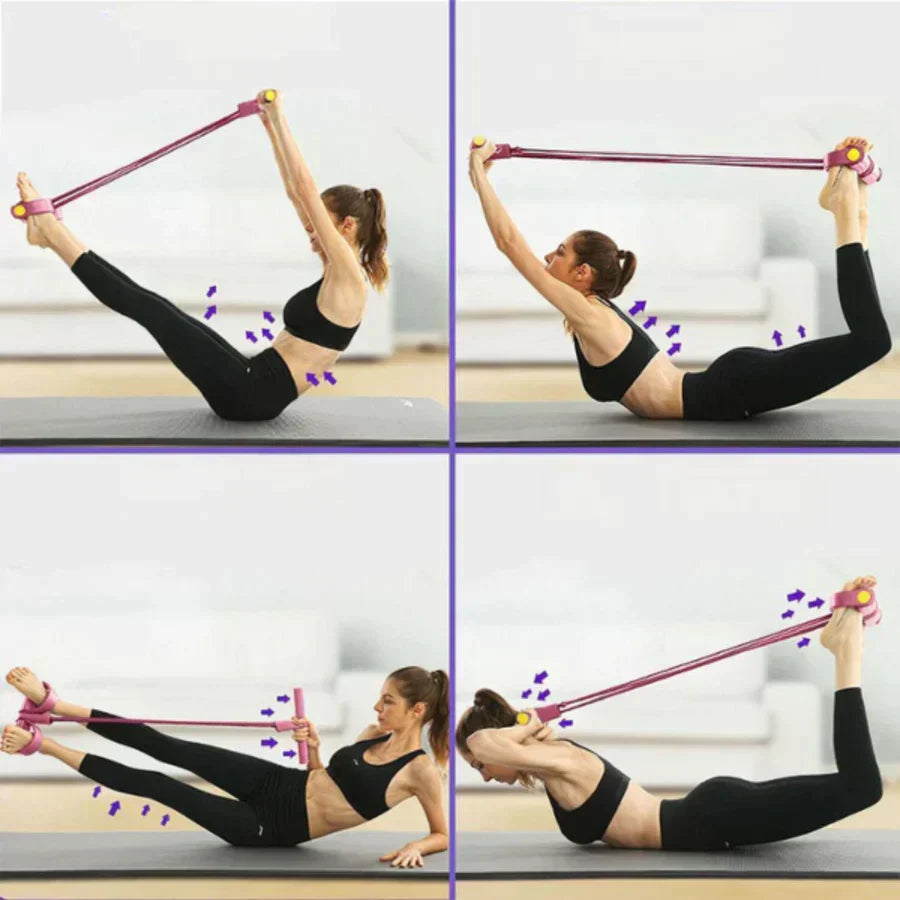 RopeFit™ – Abdominaux, corde de traction et bande élastique de fitness pour un entraînement complet du corps [50 % de réduction]