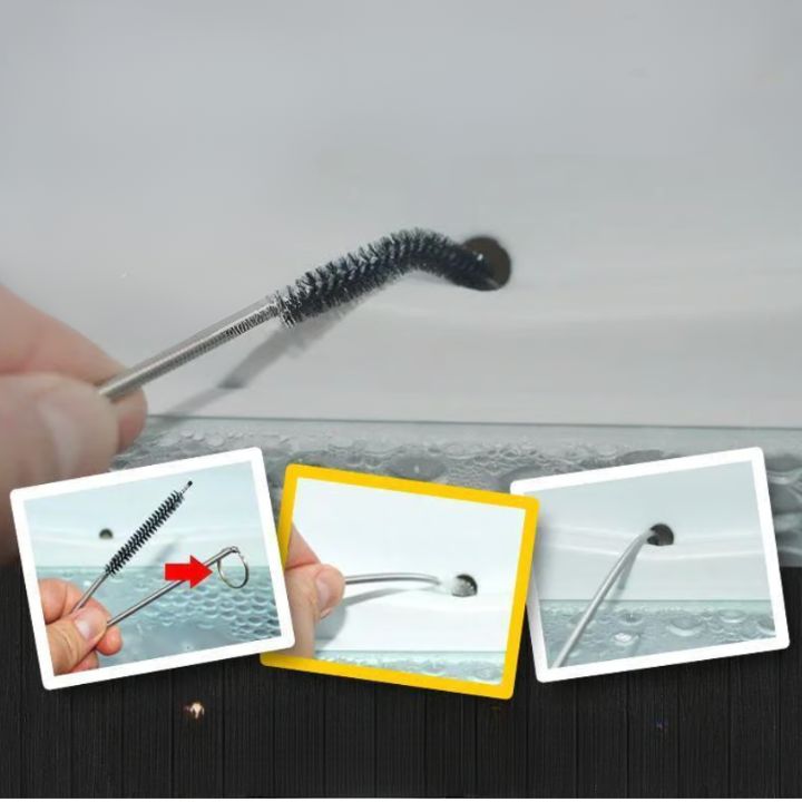 Brosse Flexible de Nettoyage Réfrigérateur et Canalisations