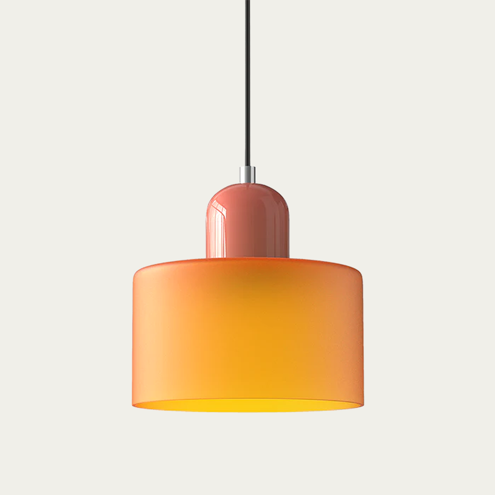 Petite suspension en verre – luminaire élégant pour intérieurs