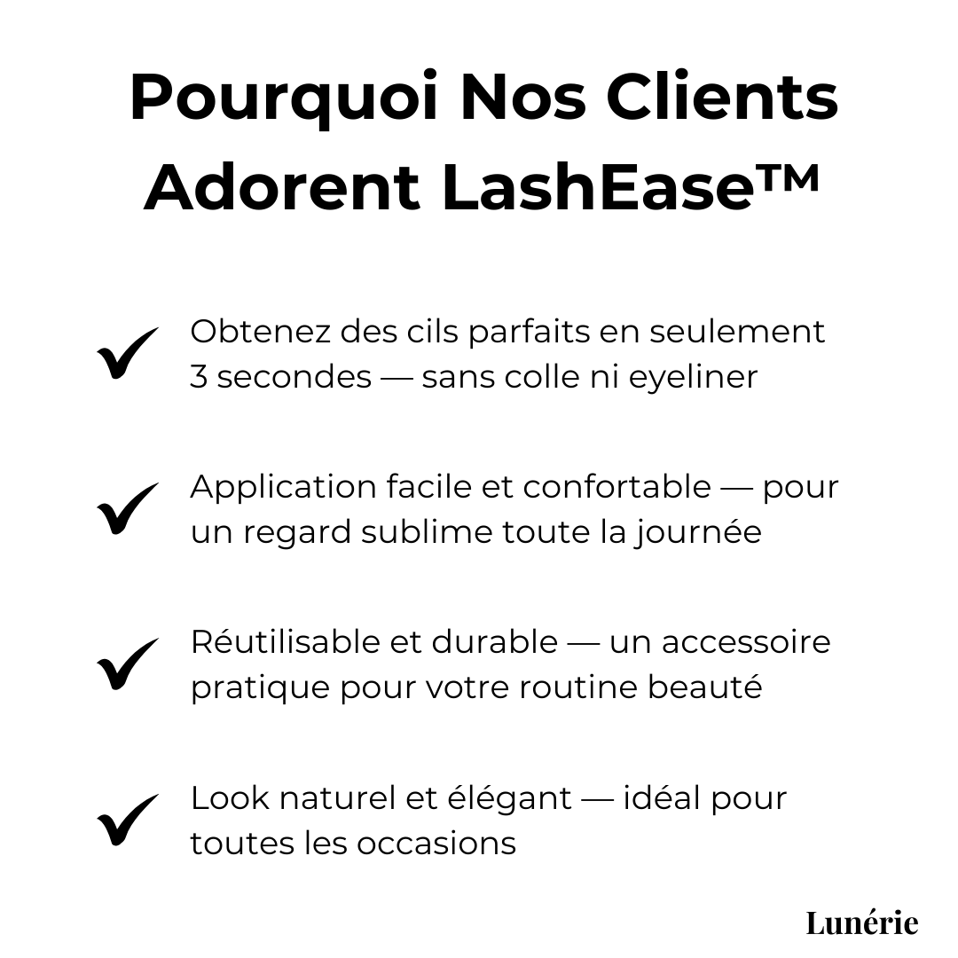 Faux-cils auto-adhésifs sans colle – Look naturel et élégant