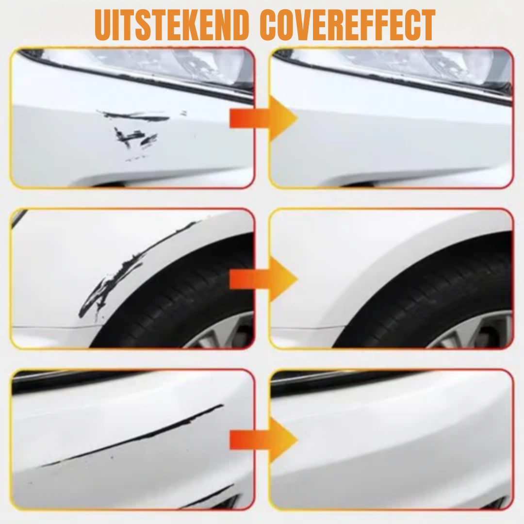 Stylo de retouche carrosserie pour rayures et éclats de peinture auto