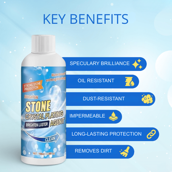 Nettoyant Pierre Anti-Rouille et Oxydation pour Surfaces Intérieures et