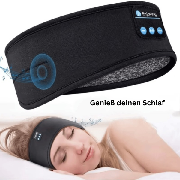 SleepTune™ – Masque de sommeil Bluetooth pour un repos détendu et réparateur [1 + 1 Gratuit]
