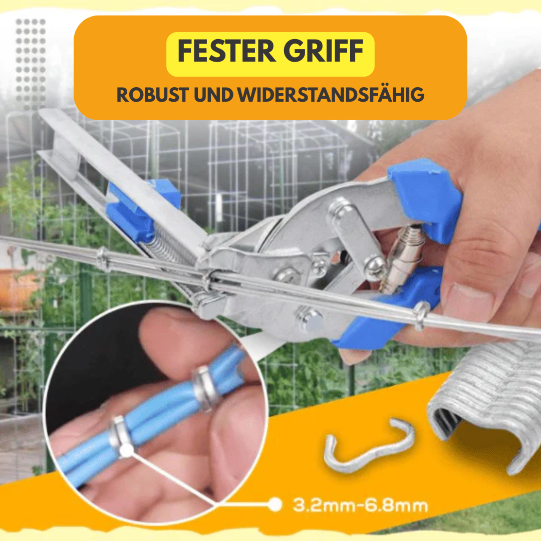 Pince à anneaux pour montage de cages en acier 65Mn ergonomique