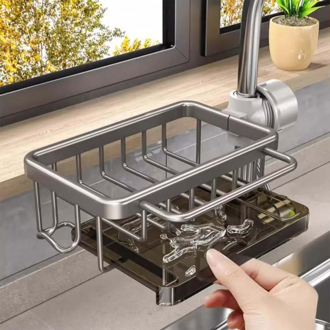 TidyTap™ – Organisateur pour robinet de cuisine [50 % de réduction]
