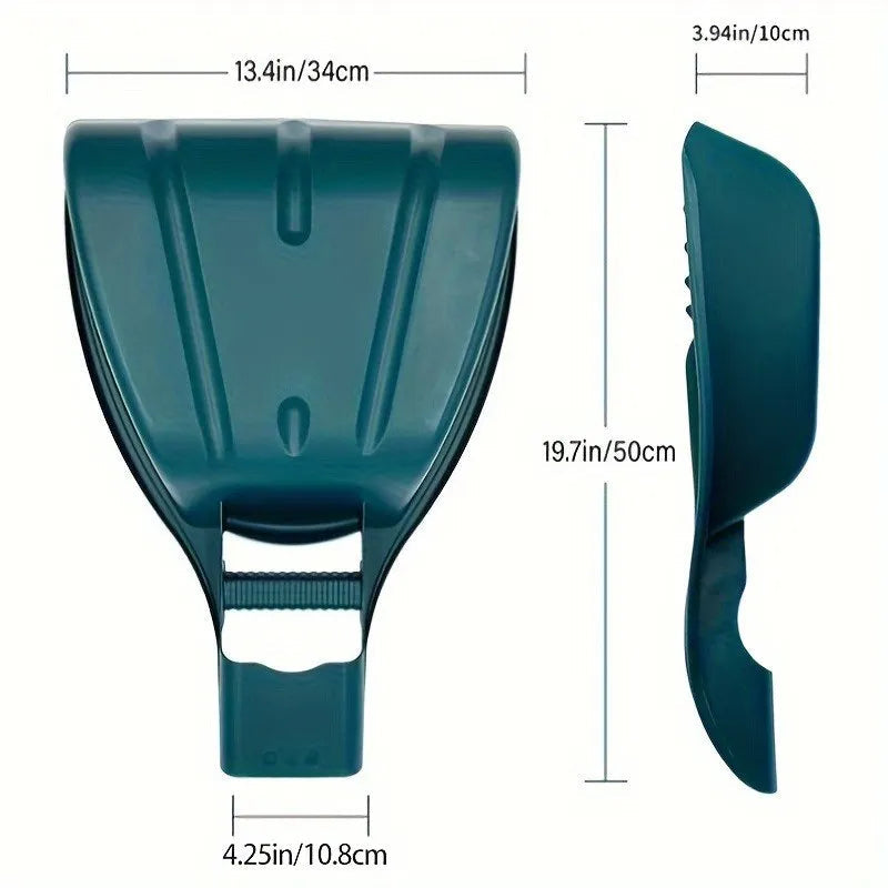 Griffe de jardin ergonomique pour ramassage de feuilles sur grandes surfaces