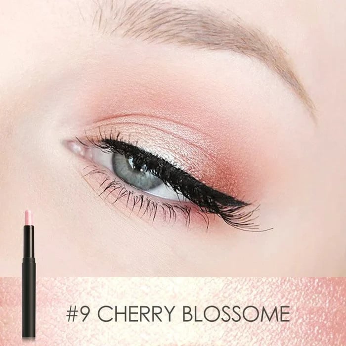 Crayon Fard à Paupières et Eye-liner 2-en-1 Résistant à l'Eau