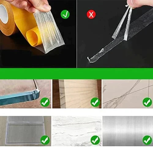 StickPro™ – Ruban adhésif double face ultra-résistant [1 + 1 Gratuit]