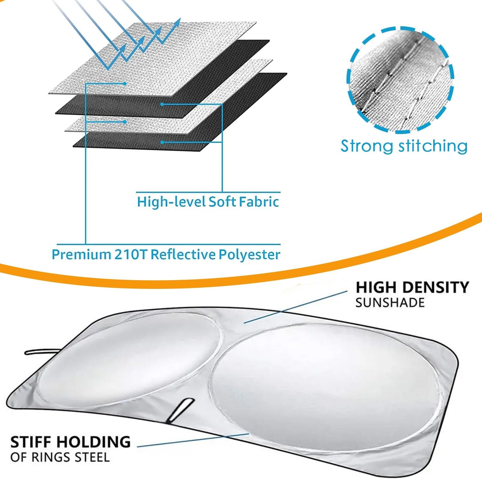 Solaris™ – Pare-soleil automobile pour une protection UV optimale [50 % de réduction]