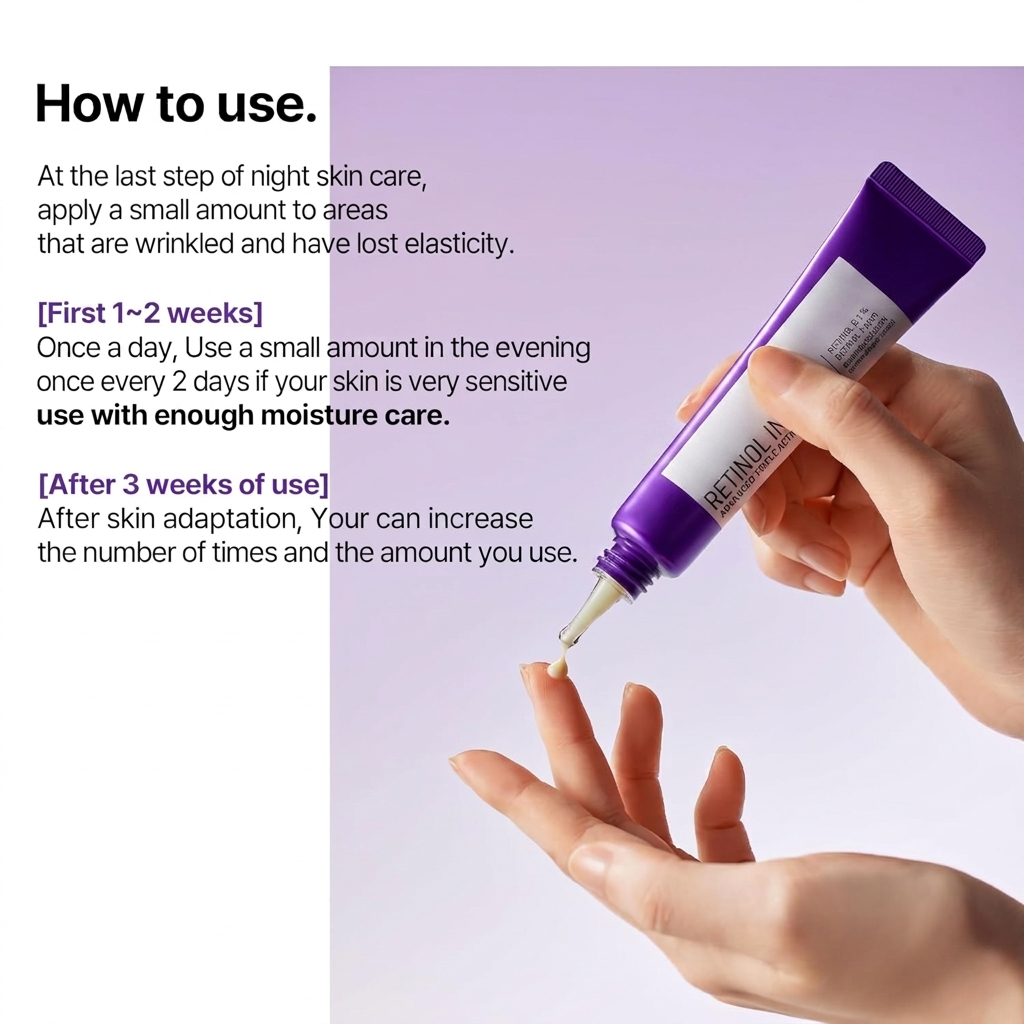 Duo Sérum Rétinol et Crème Contour des Yeux – Soin Hydratant Anti-Âge