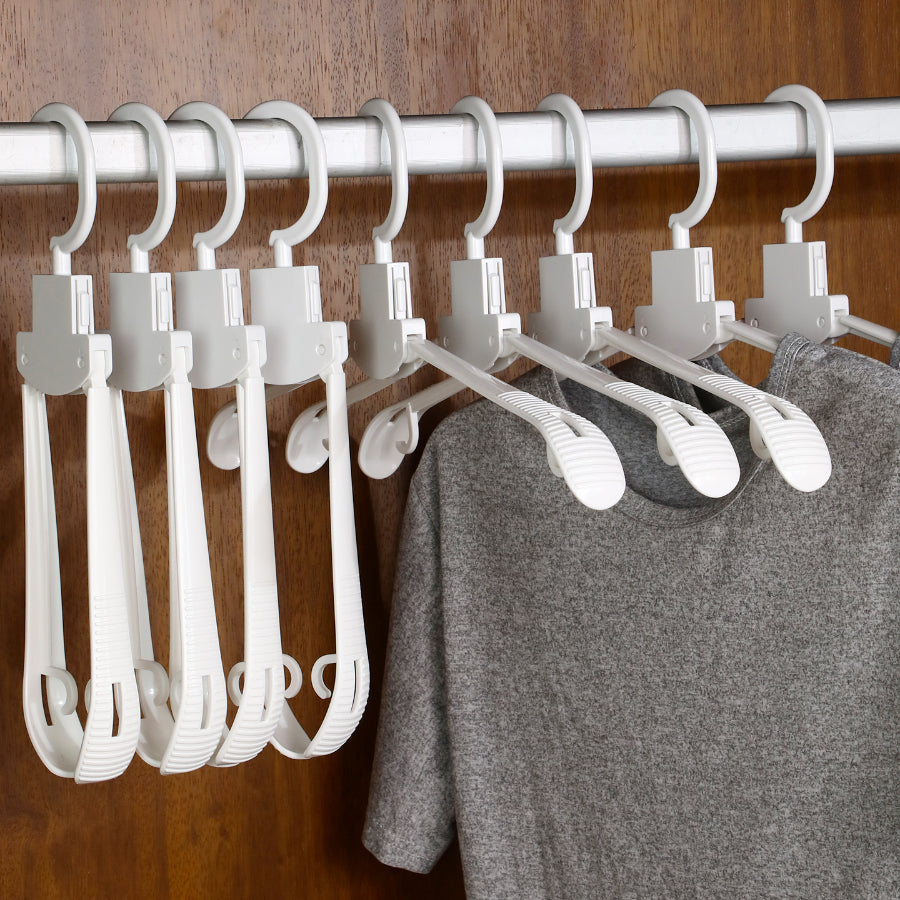 Cintre Pliable Gain de Place pour Vêtements Délicats – Lot de 10