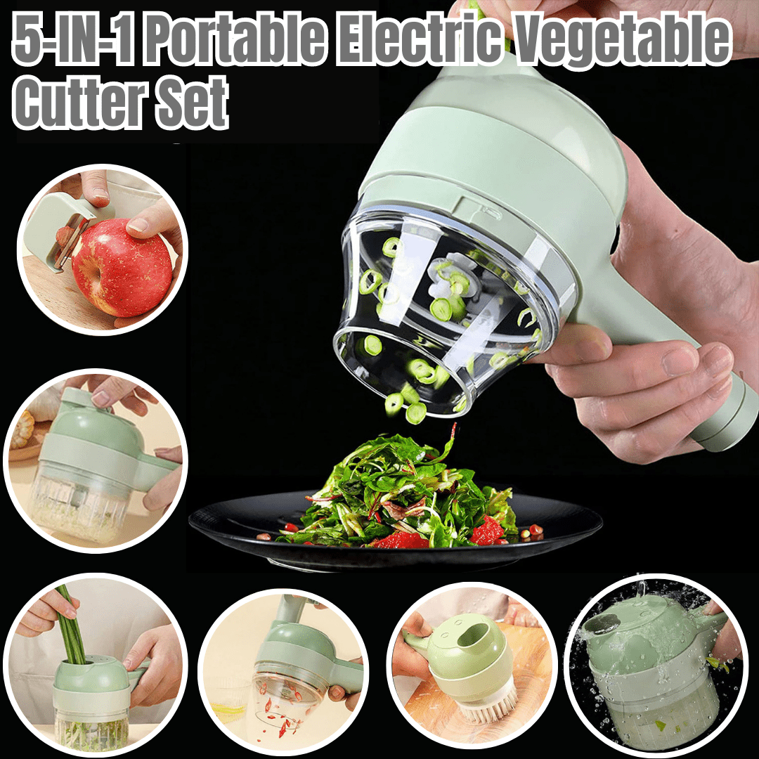CoupeFacile™ – Coupe-légumes électrique pour une cuisine rapide [50 % de réduction]
