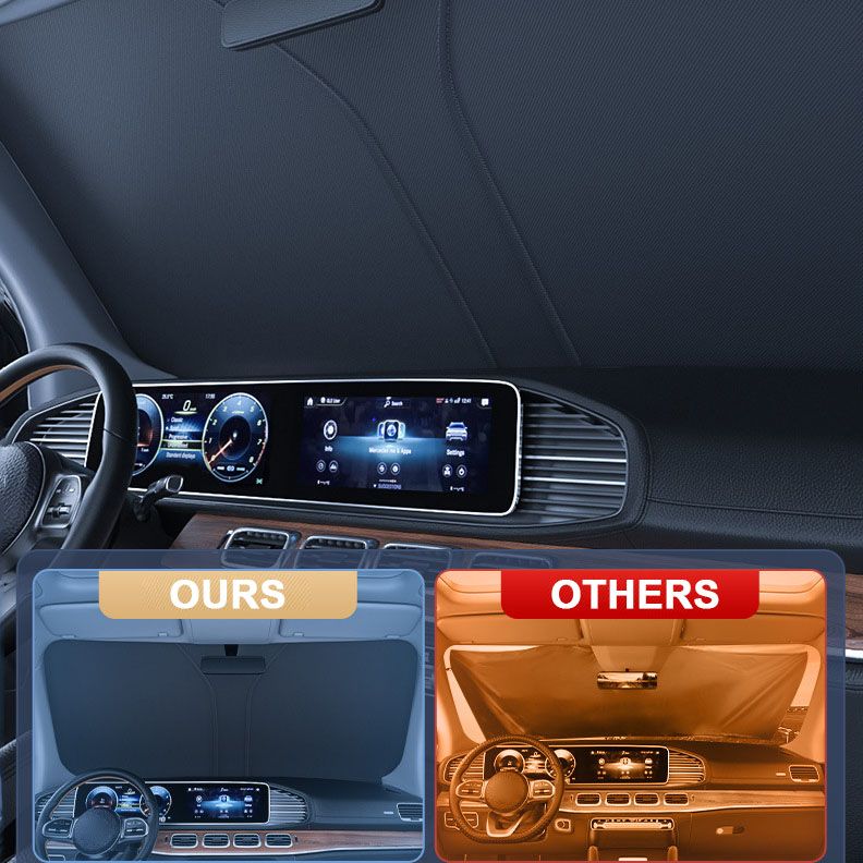 Pare-soleil réfléchissant pour pare-brise voiture – Protection UV