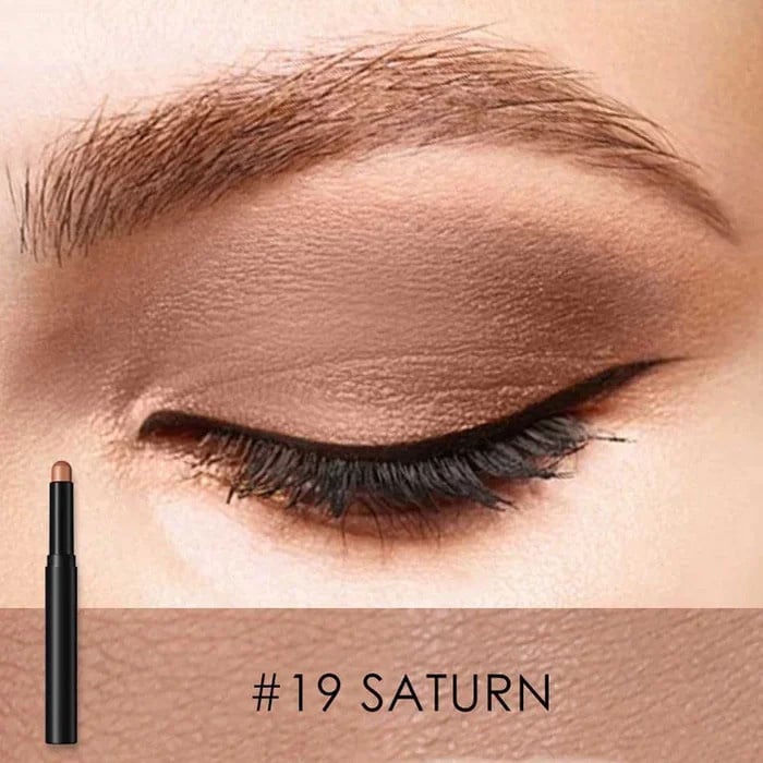Crayon Fard à Paupières et Eye-liner 2-en-1 Résistant à l'Eau
