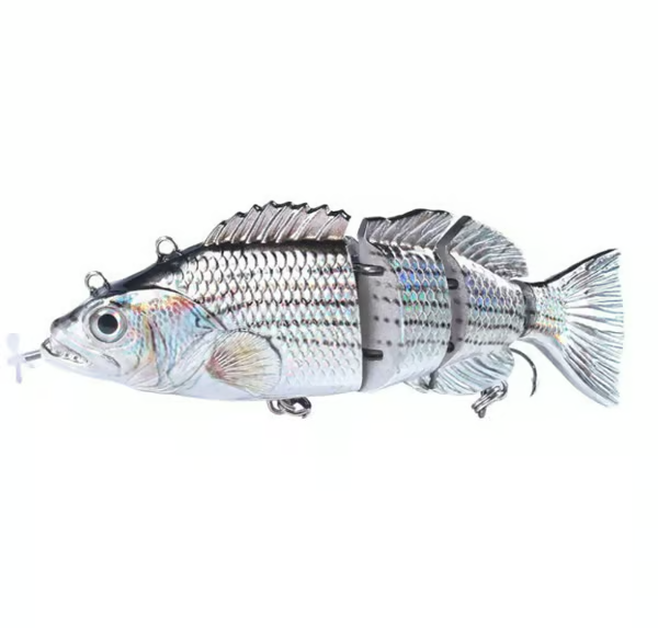 Leurre de Pêche Articulé à Nage Réaliste pour Eau Douce