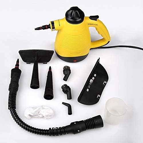 Nettoyeur Vapeur Portable 1000W avec 8 Accessoires Multifonction