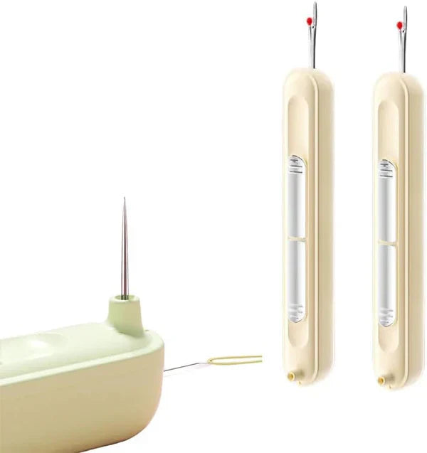 Découseur et Enfile-Aiguille 2-en-1 Compact pour Couture Précise