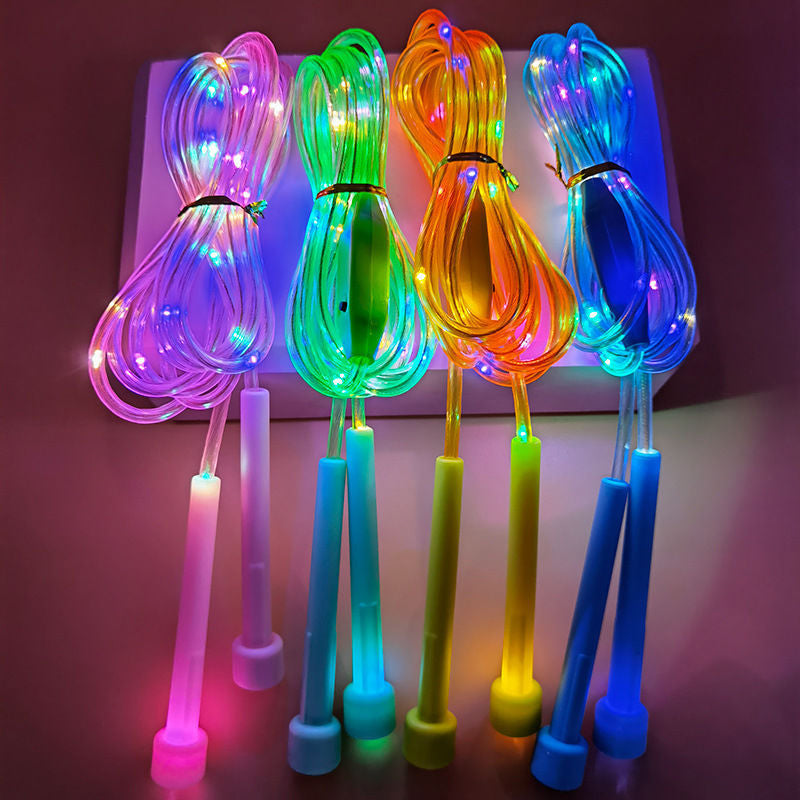 Corde à Sauter LED pour Enfants – Lumineuse, Réglable et Antidérapante