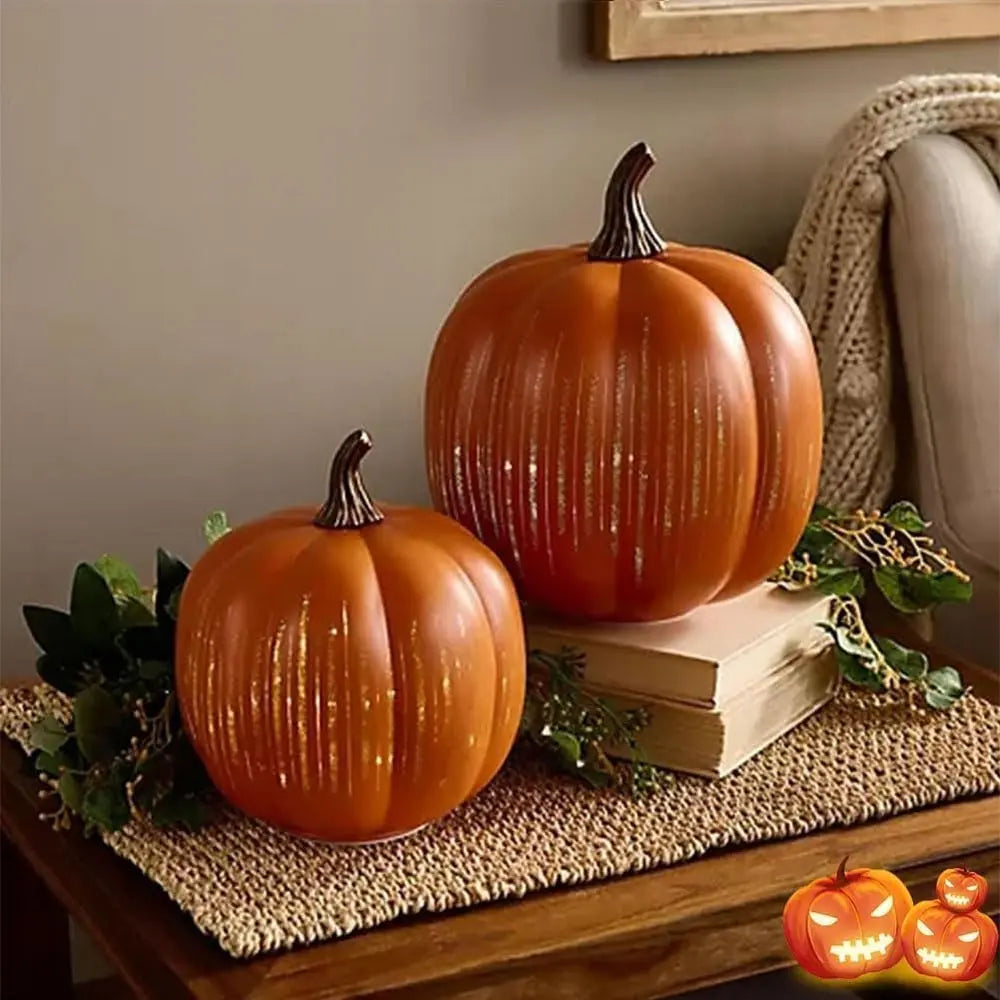 HallowDeco™ – Accents décoratifs d’automne avec fonction minuterie pratique [50 % de réduction]