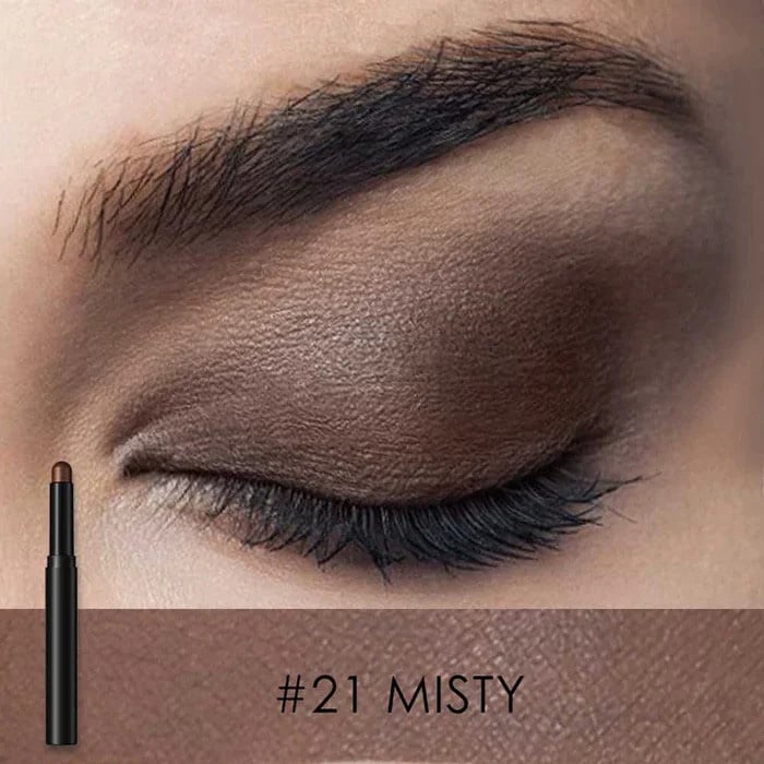 Crayon Fard à Paupières et Eye-liner 2-en-1 Résistant à l'Eau