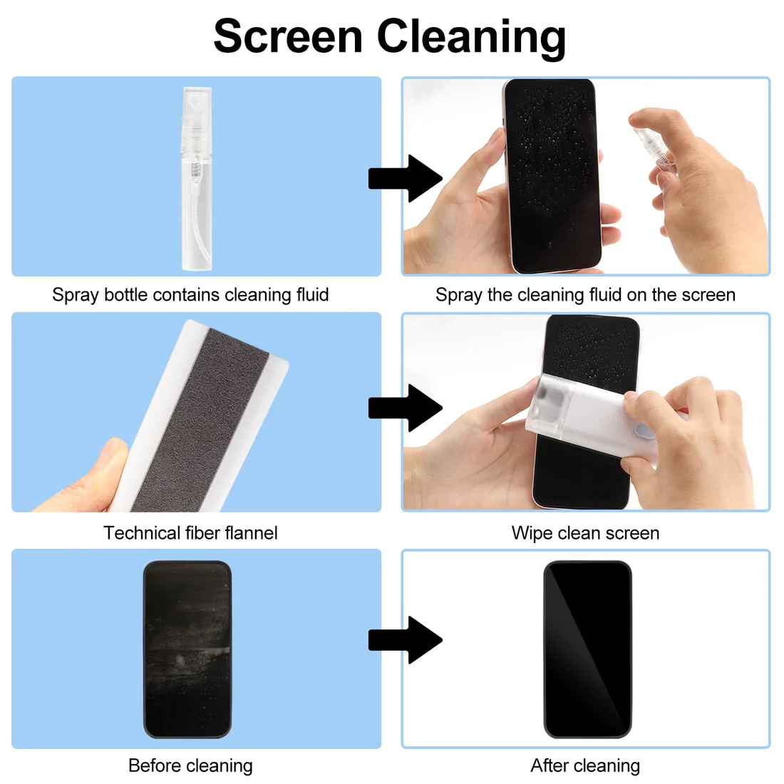 CrispCleanse™ – Révélez instantanément l’éclat caché et brillant de vos appareils [50% de réduction]