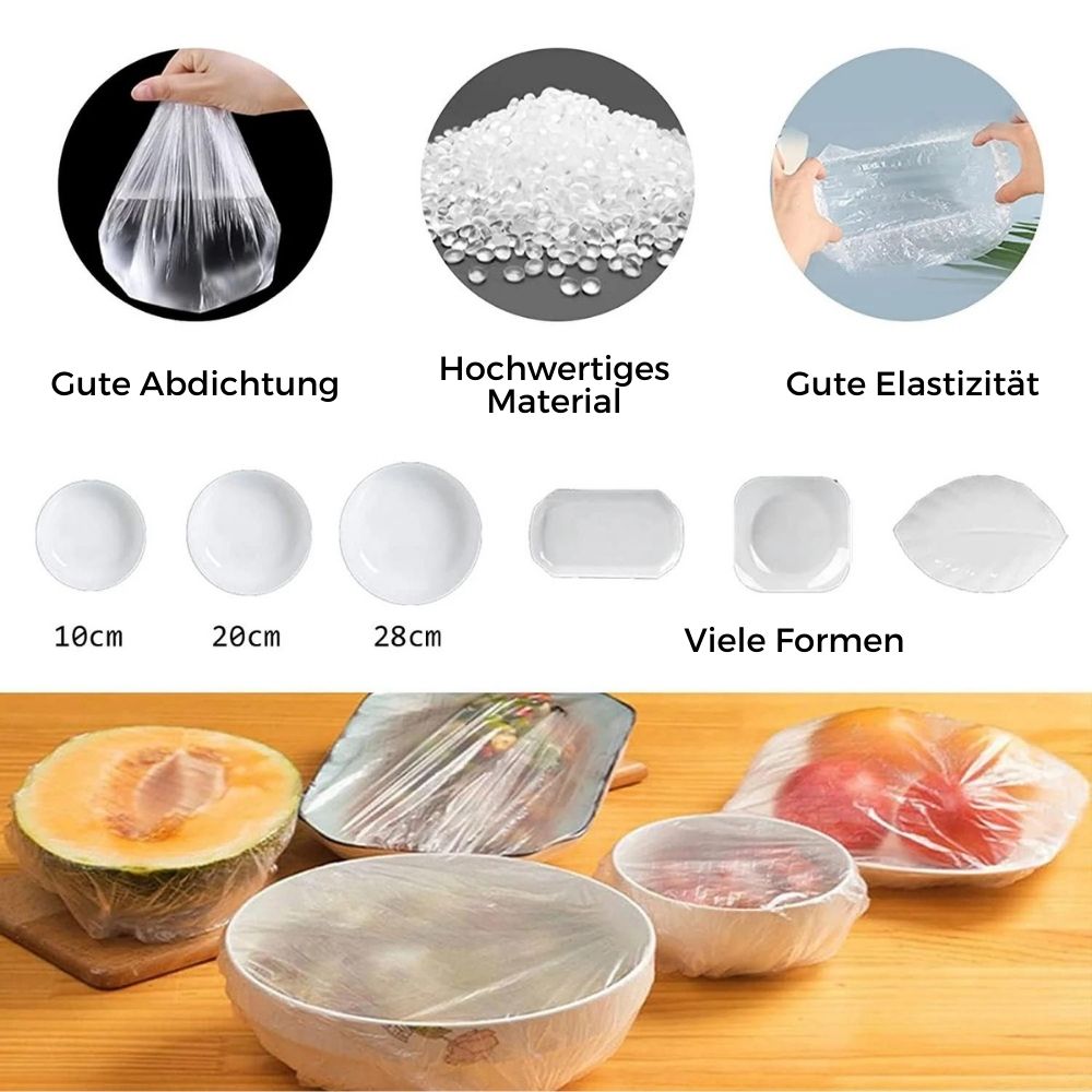 Sacs de Conservation Réutilisables Extensibles sans BPA – Lot de 100