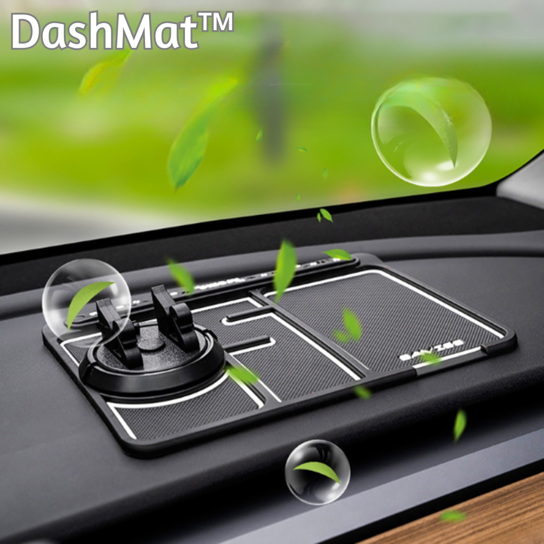 DashMat™ – Tapis Antidérapant pour Téléphone pour un Rangement Sécurisé dans la Voiture [50 % de Réduction]