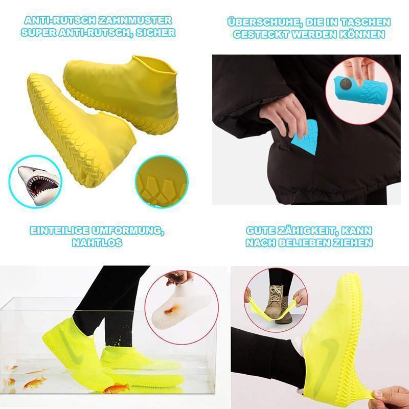 DryGuard™ – Surchaussures en Silicone Étanches pour Pieds Secs [1 + 1 Gratuit]