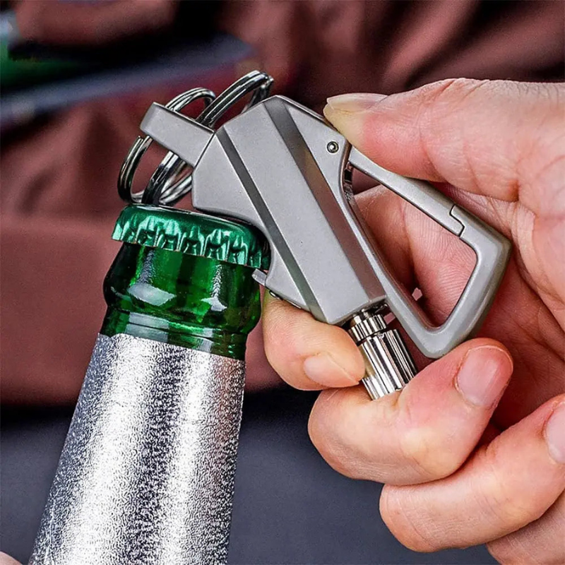 FireNix™ – Briquet coupe-vent et porte-clés pratique en set [1 + 1 Gratuit]