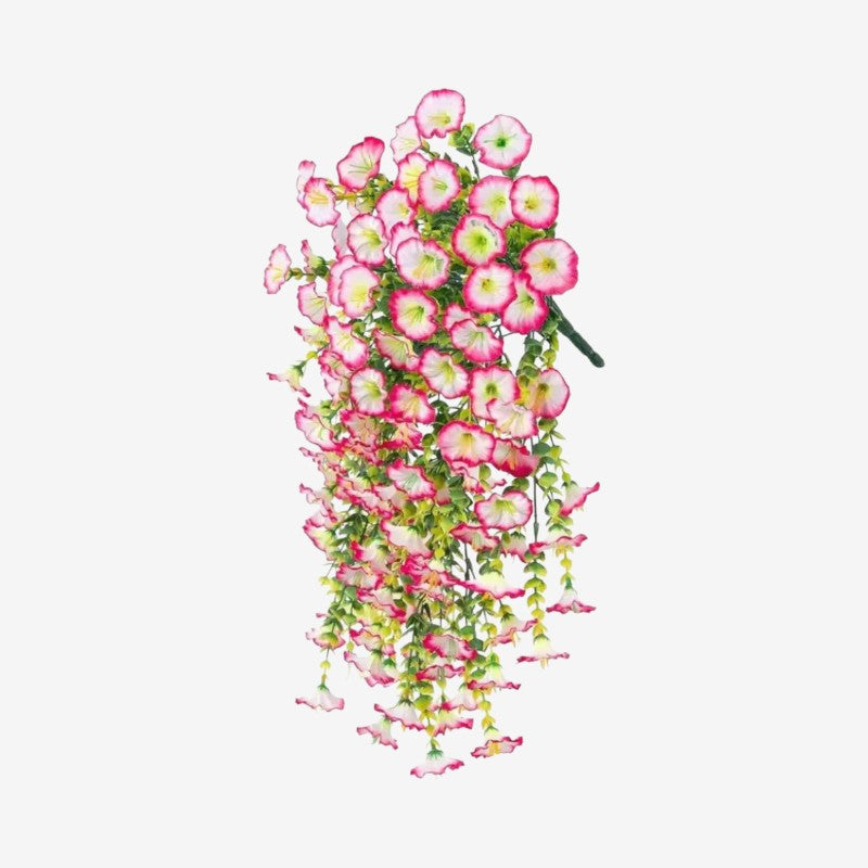 Bouquet de Fleurs Artificielles Suspendu pour Balcon, Terrasse et Jardin