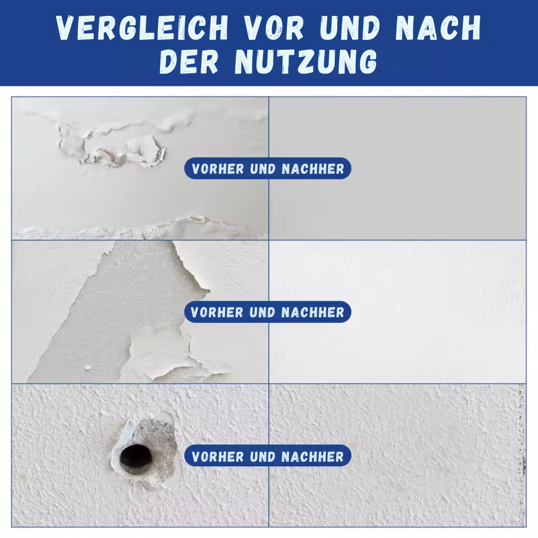 WandFix™ – Pâte de réparation murale rapide et facile pour des surfaces lisses [1 + 1 Gratuit]