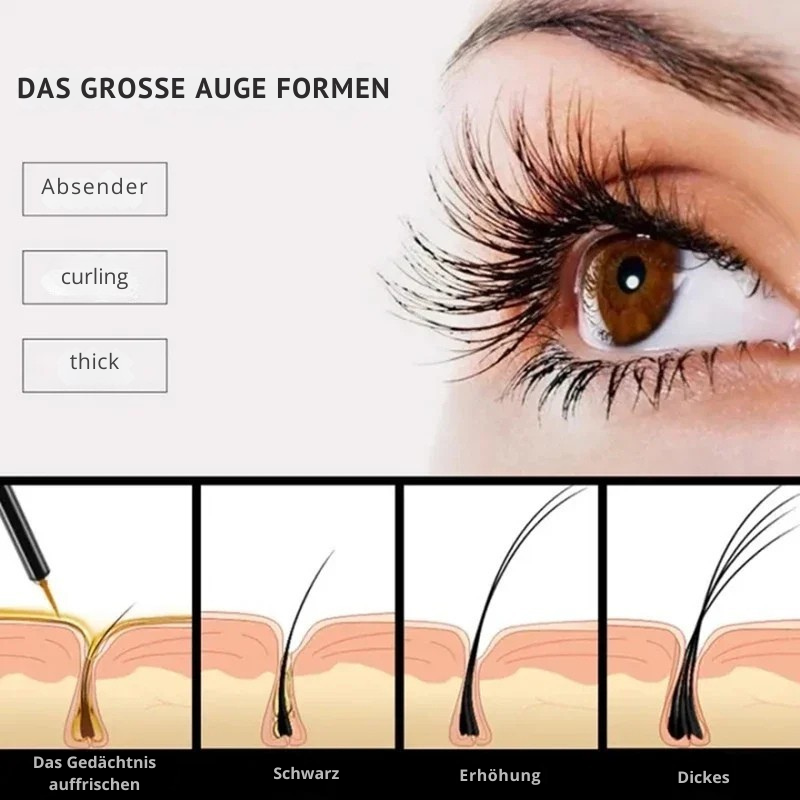 Bioaqua™ – Sérum pour Cils plus Longs & Plus Denses en Seulement 7 Jours [1 + 1 Gratuit]