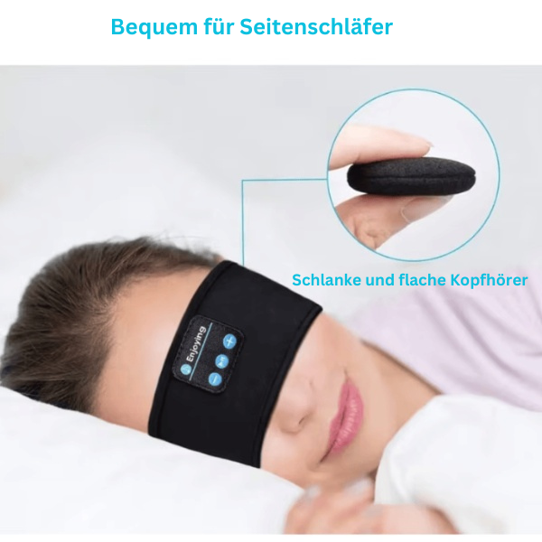 SleepTune™ – Masque de sommeil Bluetooth pour un repos détendu et réparateur [1 + 1 Gratuit]