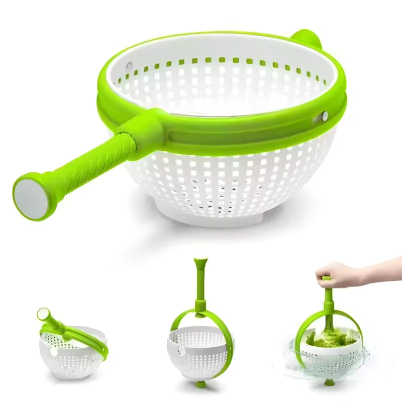 Essoreuse à Fruits et Légumes avec Panier Rotatif Perforé