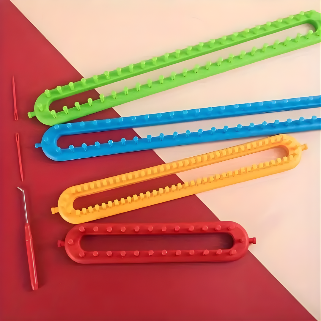 Métier à Tisser pour Débutants – Ensemble de Tricot Créatif Sans Aiguilles