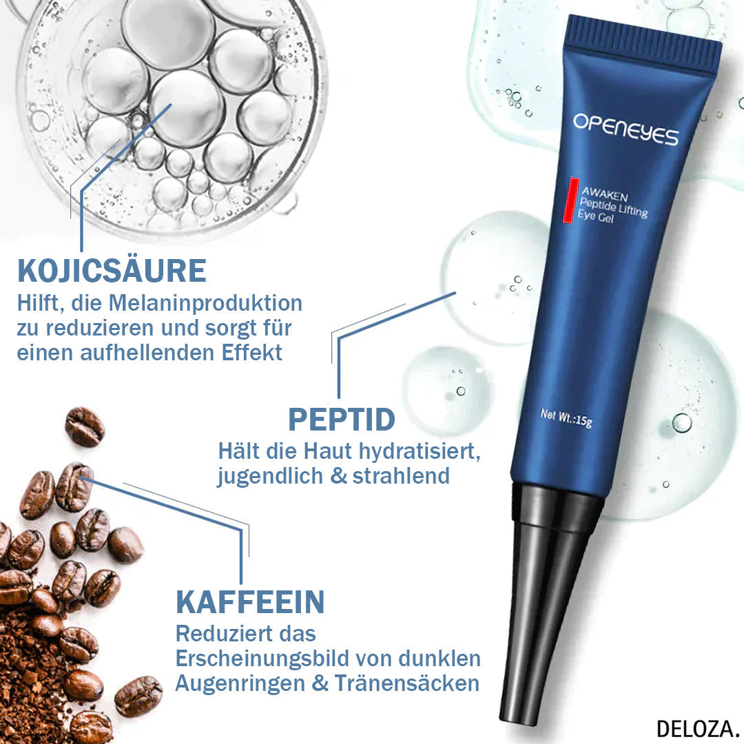 Gel Liftant Contour des Yeux aux Peptides, Caféine et Acide Kojique