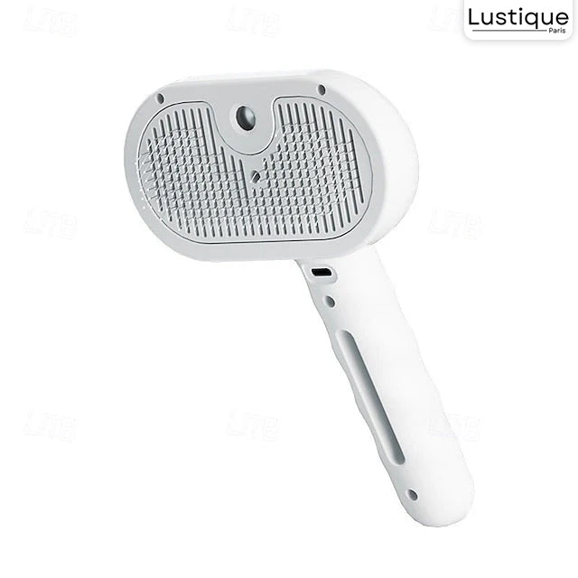 Brosse Douce pour Chien et Chat avec Brumisateur Intégré