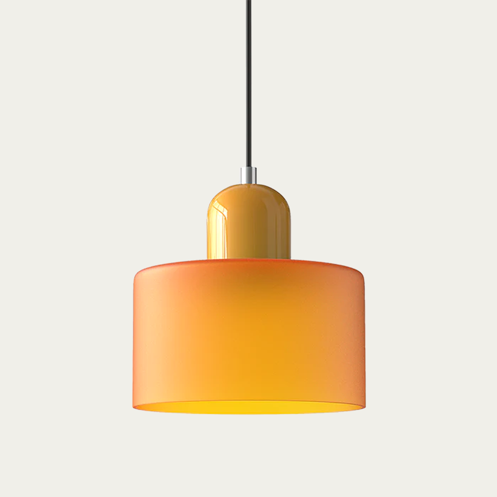 Petite suspension en verre – luminaire élégant pour intérieurs
