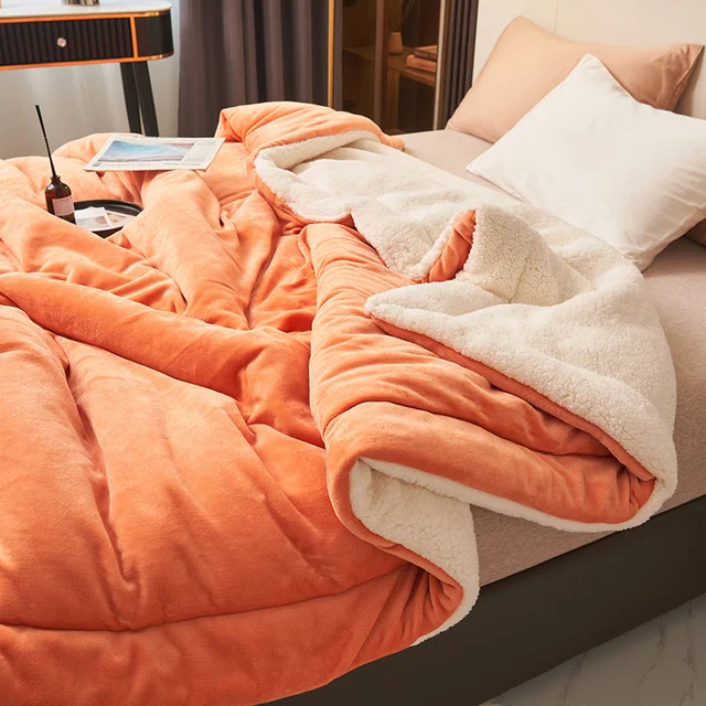 Couverture douillette en flanelle polaire – douce, chaude et lavable en machine