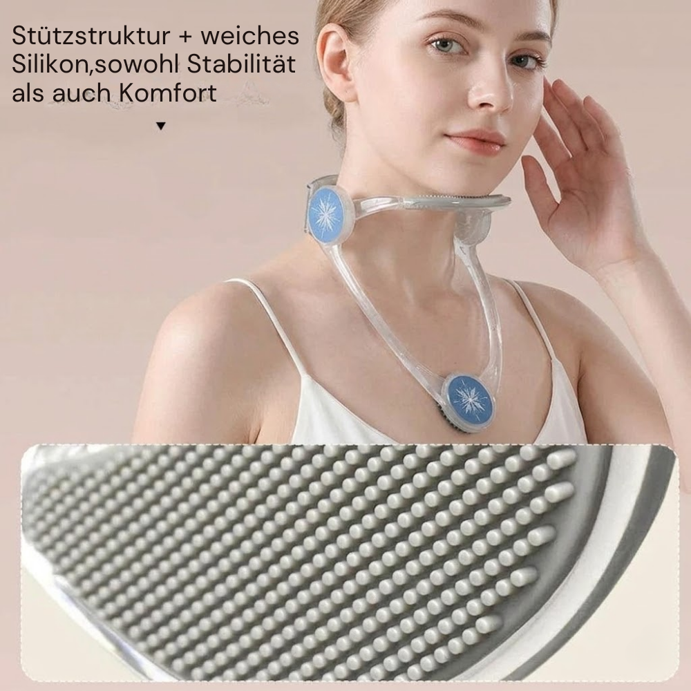 Support Cervical Ergonomique Réglable pour Bureau et Travail