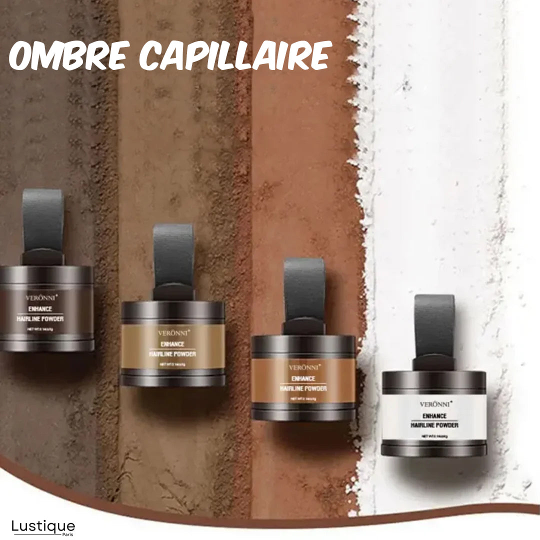Poudre Compacte pour Racines et Sourcils – Couvrance Naturelle Longue Tenue