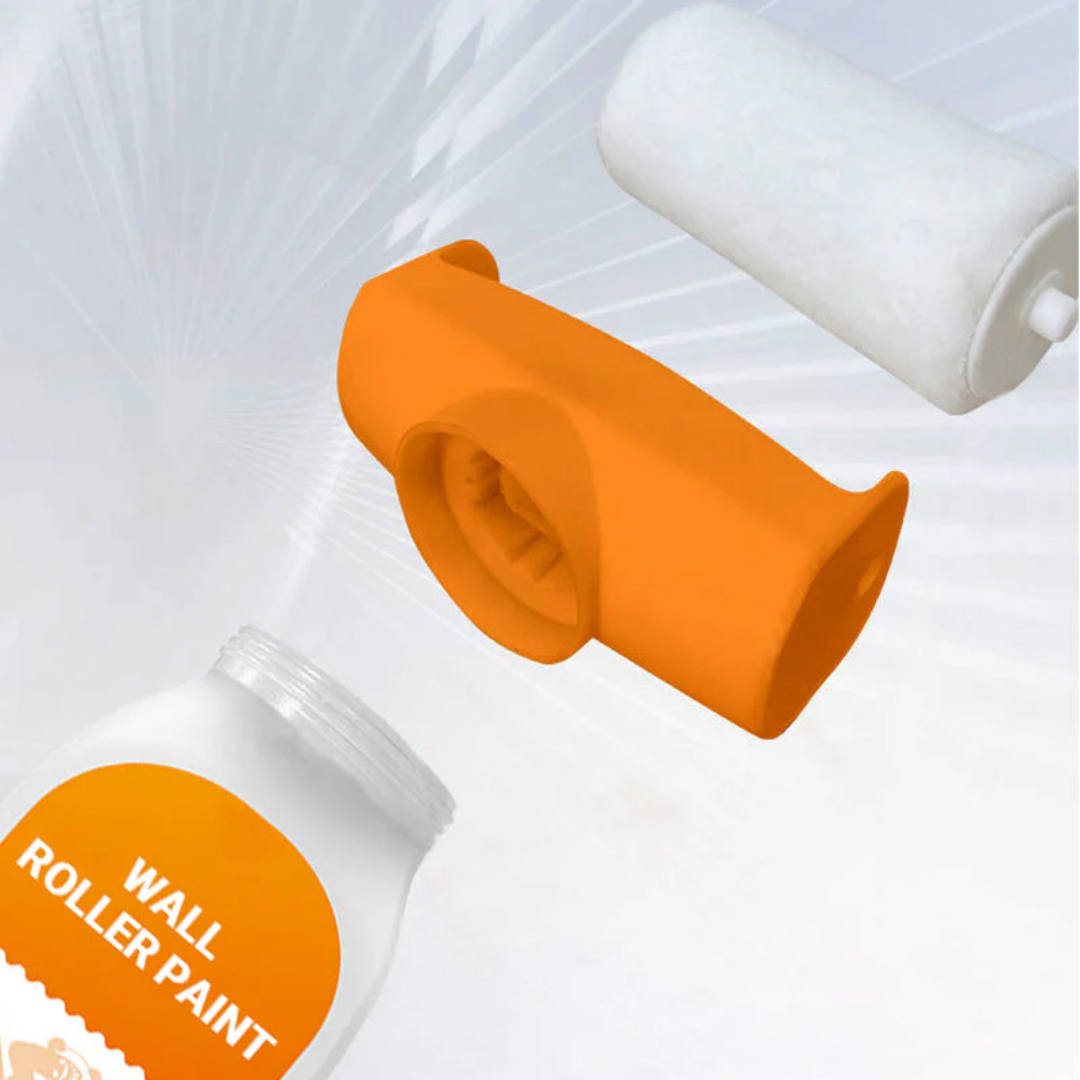 Rouleau de Peinture Murale Blanche avec Réservoir Intégré