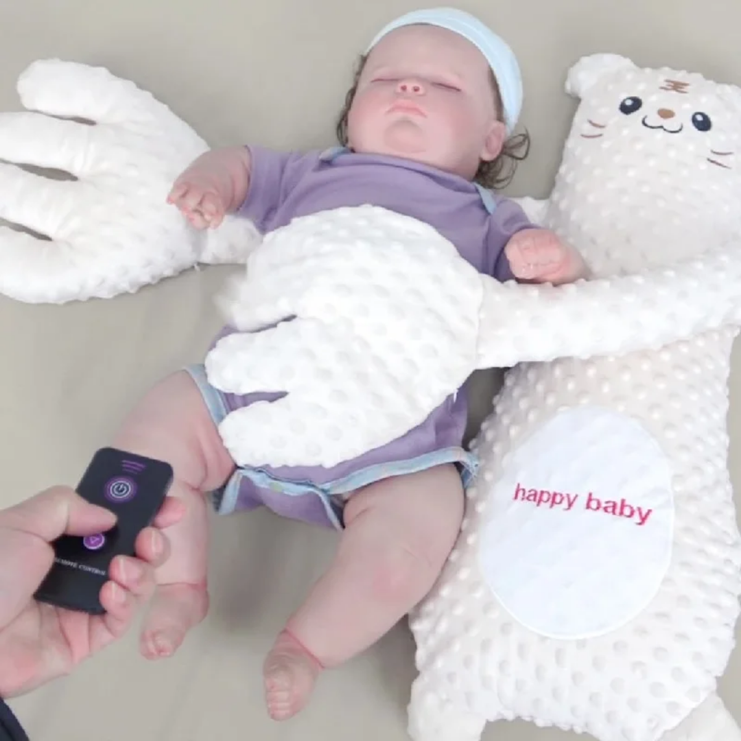 SleepyHug™ – Coussin apaisant d’aide au sommeil pour bébé pour des nuits douces [50 % de réduction]