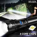 Lampe Torche Puissante 7000 Lumens – Étanche IPX5 pour Outdoor