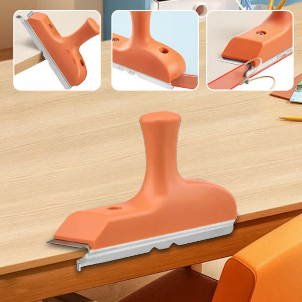 Cutter 3-en-1 Multifonction pour Tapis, Stratifié et Papier Peint