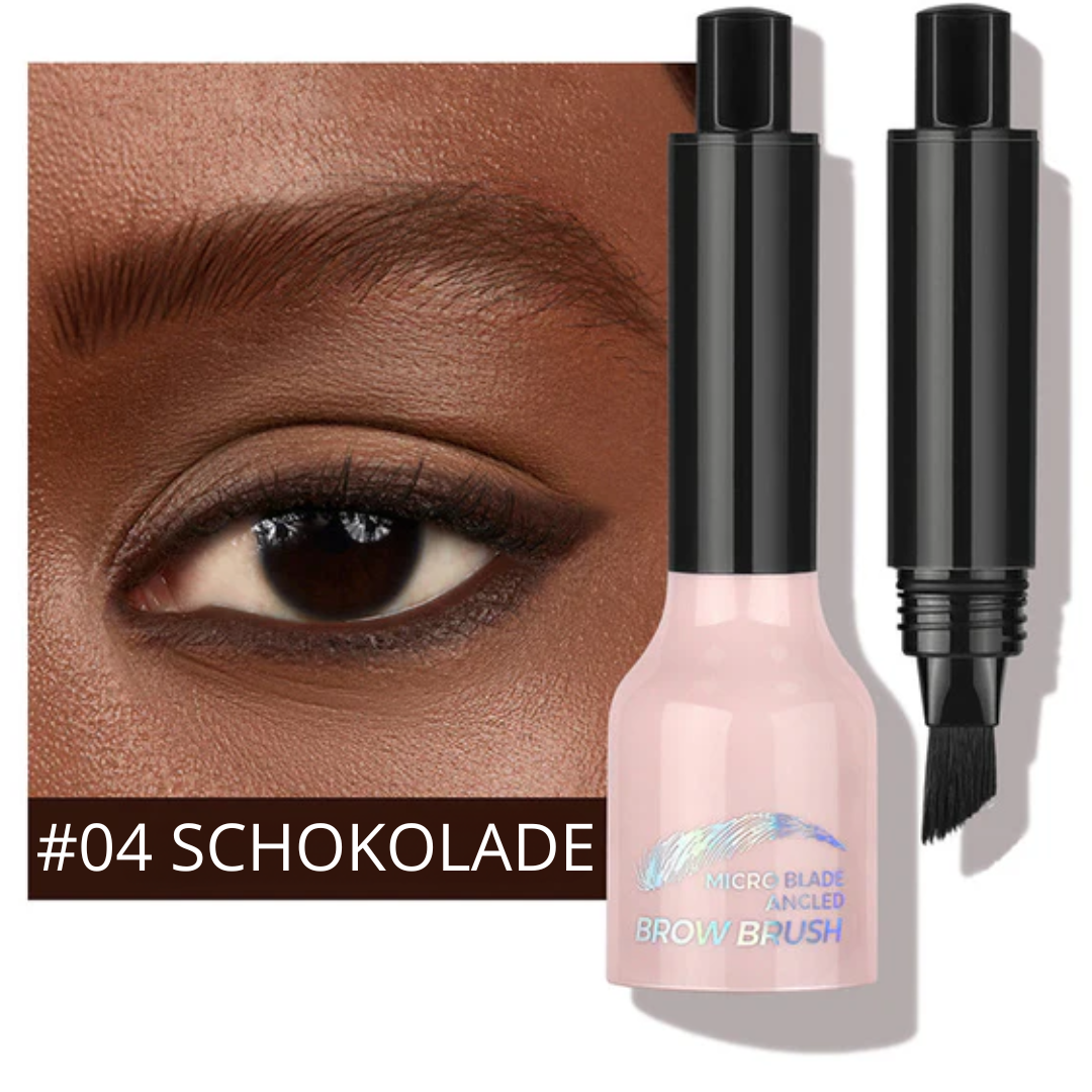 Crayon Gel pour Sourcils avec Pinceau Angulaire – Définition Précise et Longue